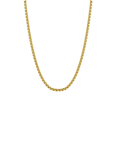 Cadena Eslabon Tejido Cuadrado 2 mm