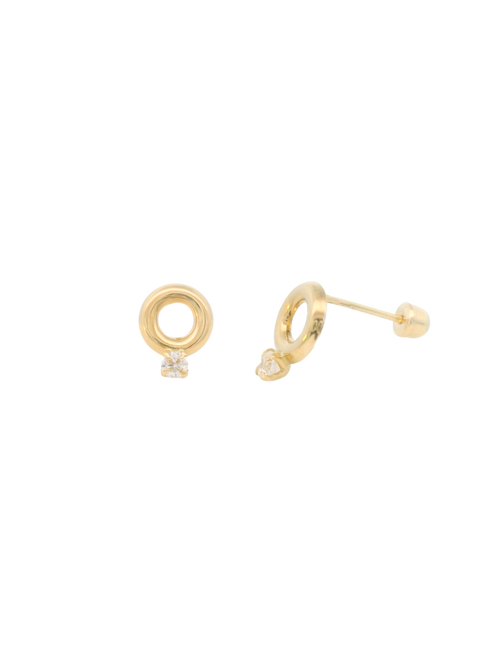 1- Broquel Oro 14k