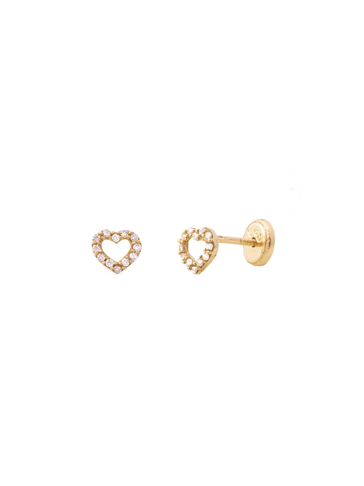 Broquel Zirconias Oro 14k
