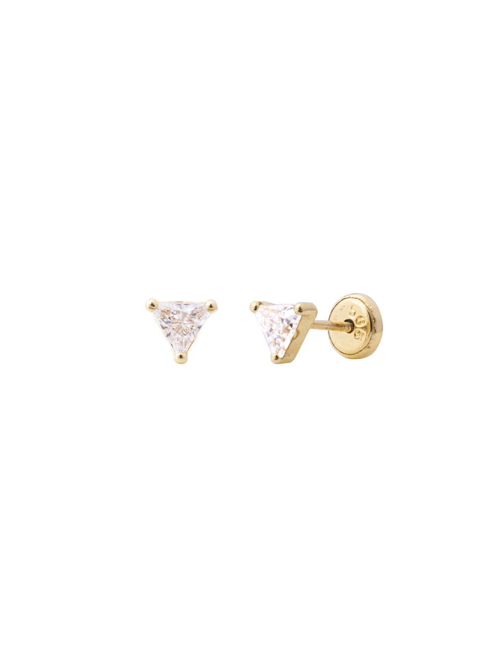 Broquel Zirconias Oro 14k