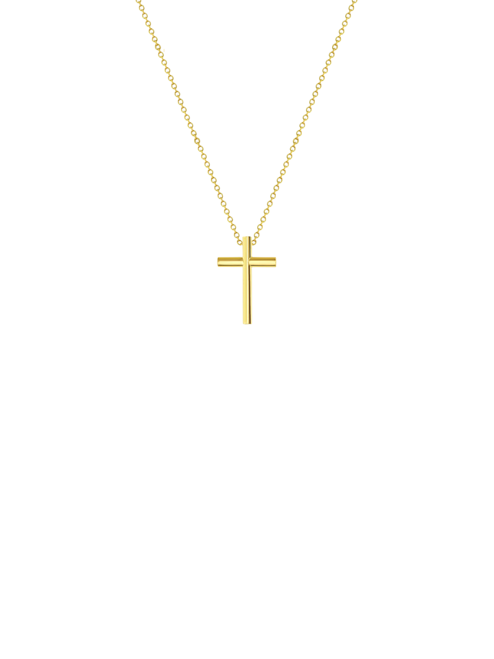Collar Cruz Oro 14k