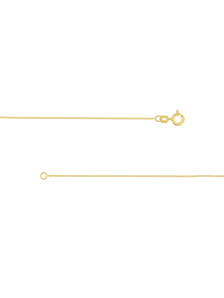 Collar Con Gota Oro 14k