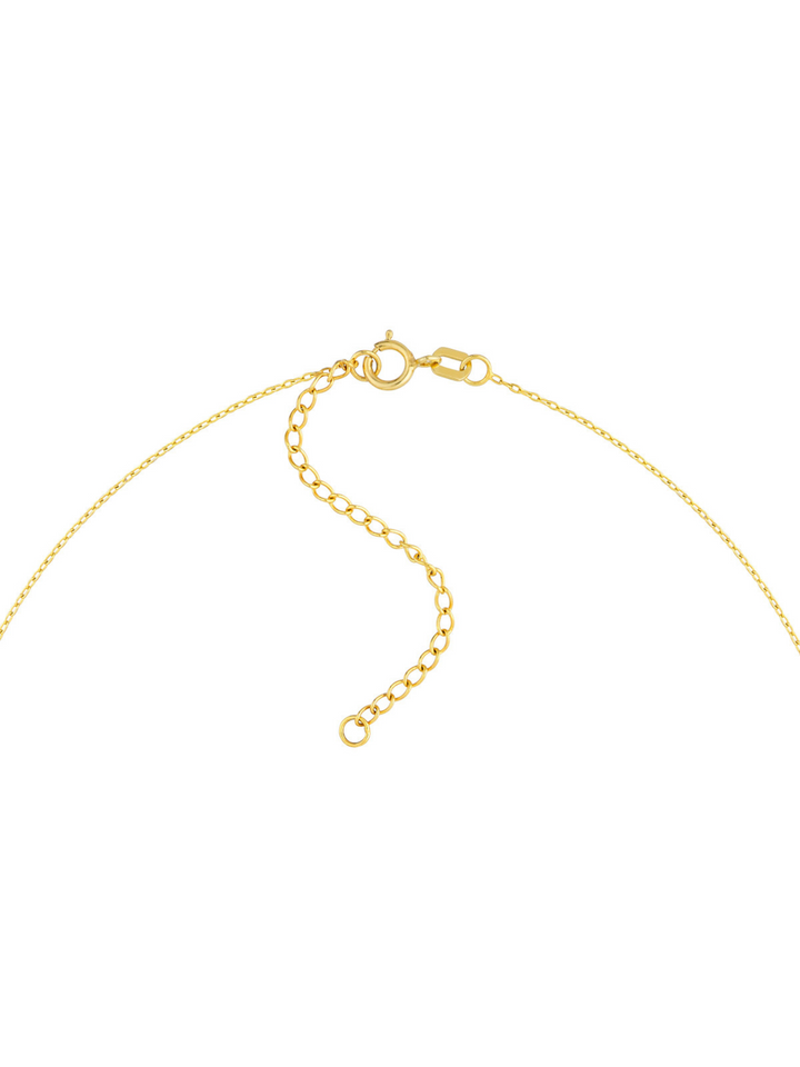 Collar Dije Mini Cruz Oro 14k