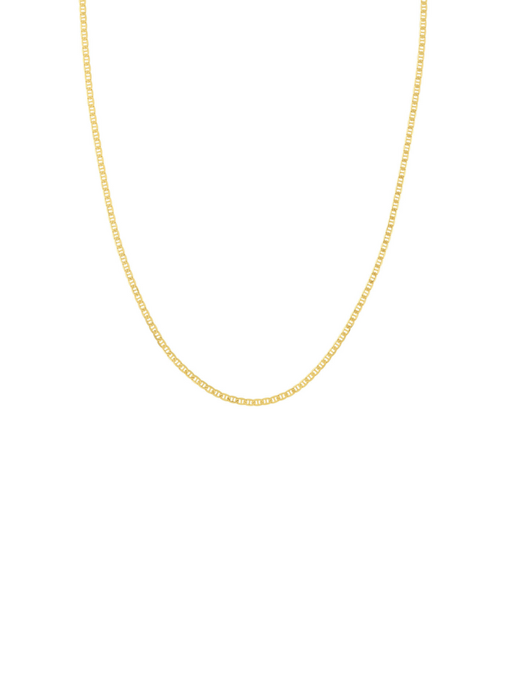 Collar Cadena Tipo Ancla 2.3 mm Oro 14k