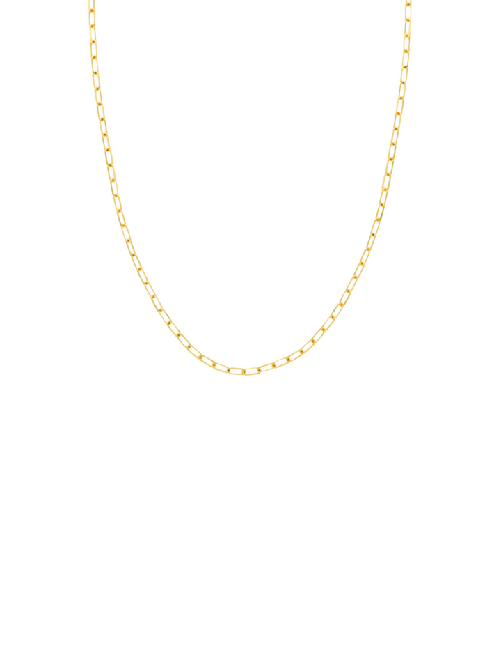 Collar Con Eslabones 7 mm Oro 14k