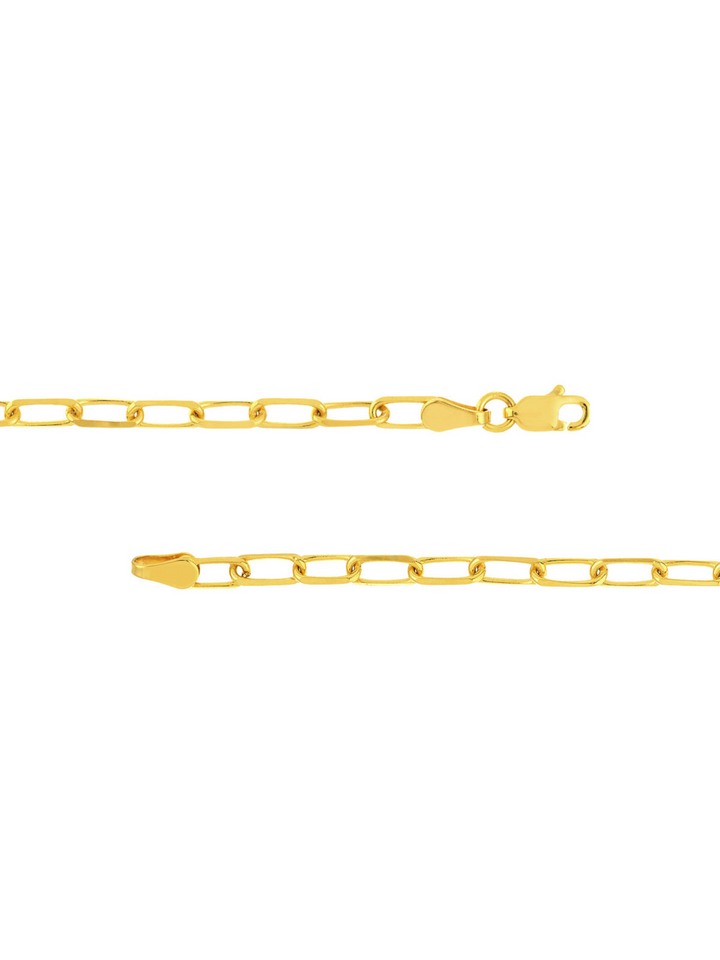 Collar Con Eslabones 7 mm Oro 14k