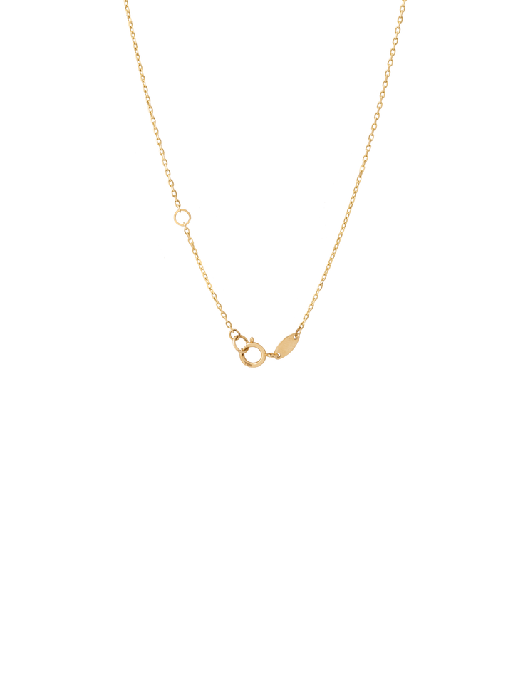 Collar Con Bolitas Oro 14k