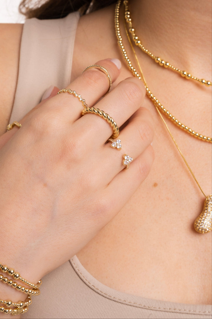 Anillo Trenzado 3 mm