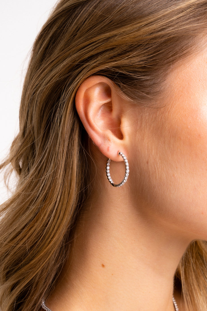 Par Arracadas 2 Ct Diamantes Lab Grown