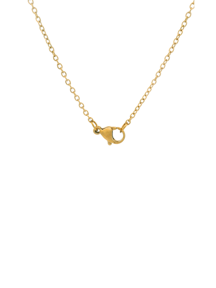 Collar Dije Rectangular Inicial U