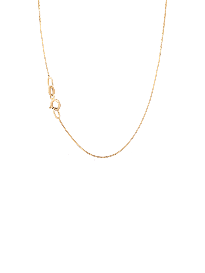 Collar Delgado Mini Eslabones Oro 14k