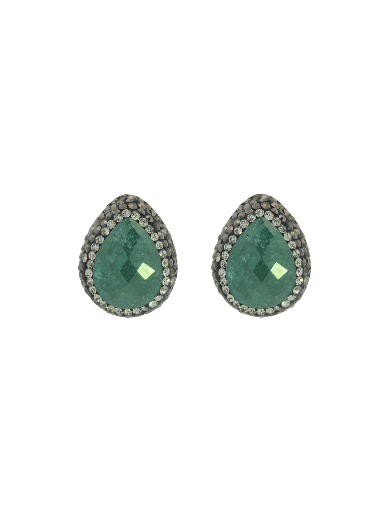 Par Arete Gota Ojo de Gato Aqua