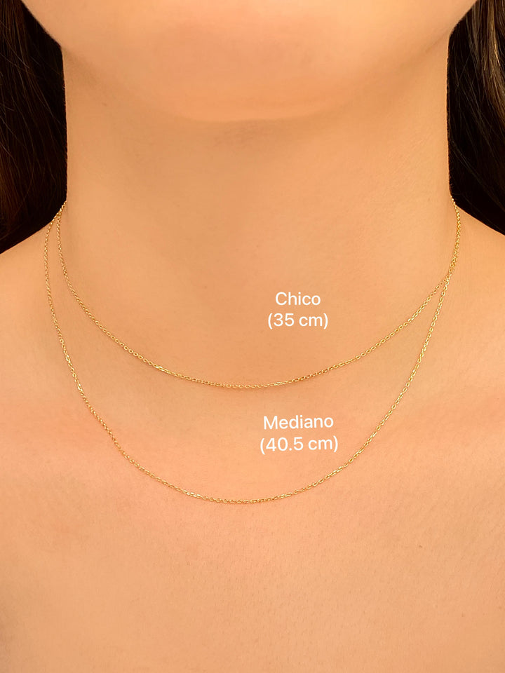 Cadena Delgada Oro 14k