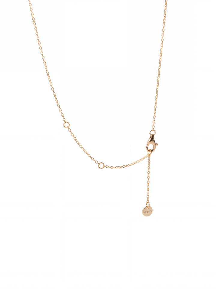 Collar Dorado Inicial Cursiva