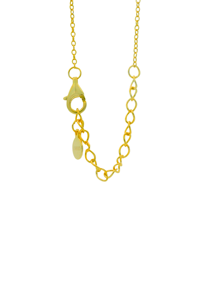 Collar Delgado Con Mini Bolita Lisa