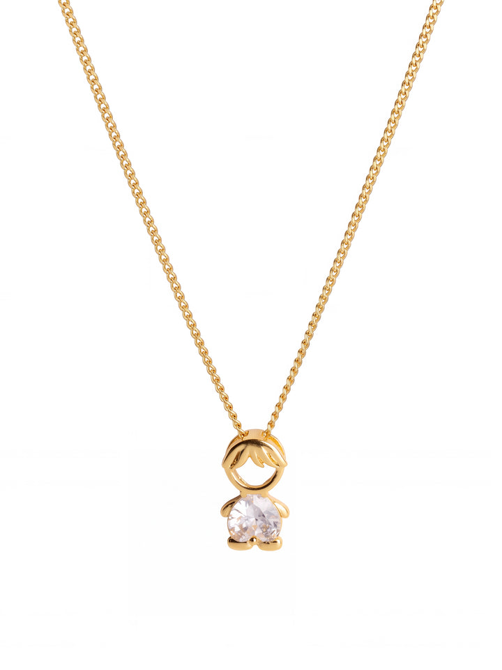 Personaliza Tu Collar Dijes Niños Centro Zirconia