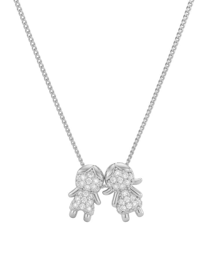 Personaliza Tu Collar Dijes Niños Con Zirconias