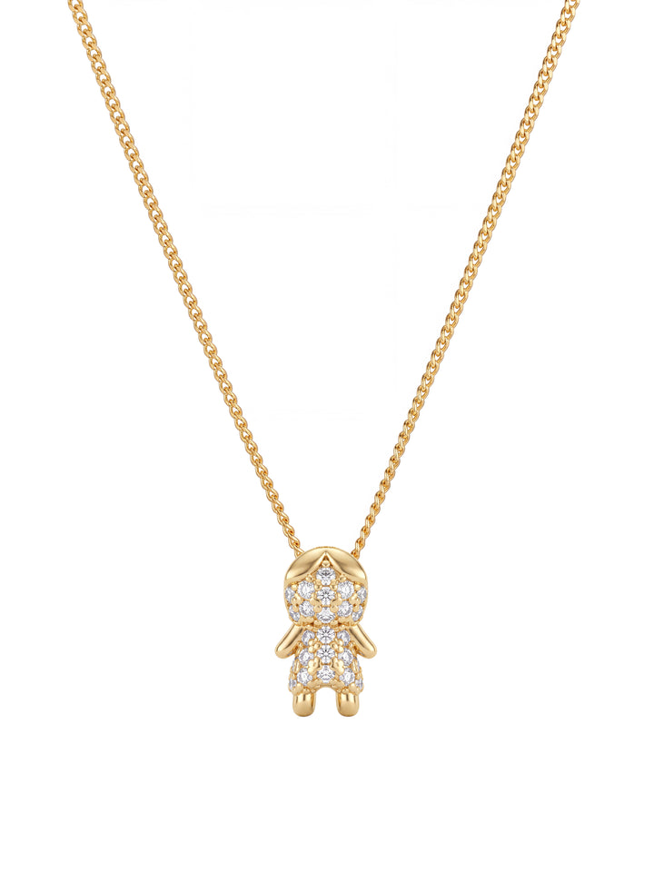 Personaliza Tu Collar Dijes Niños Con Zirconias