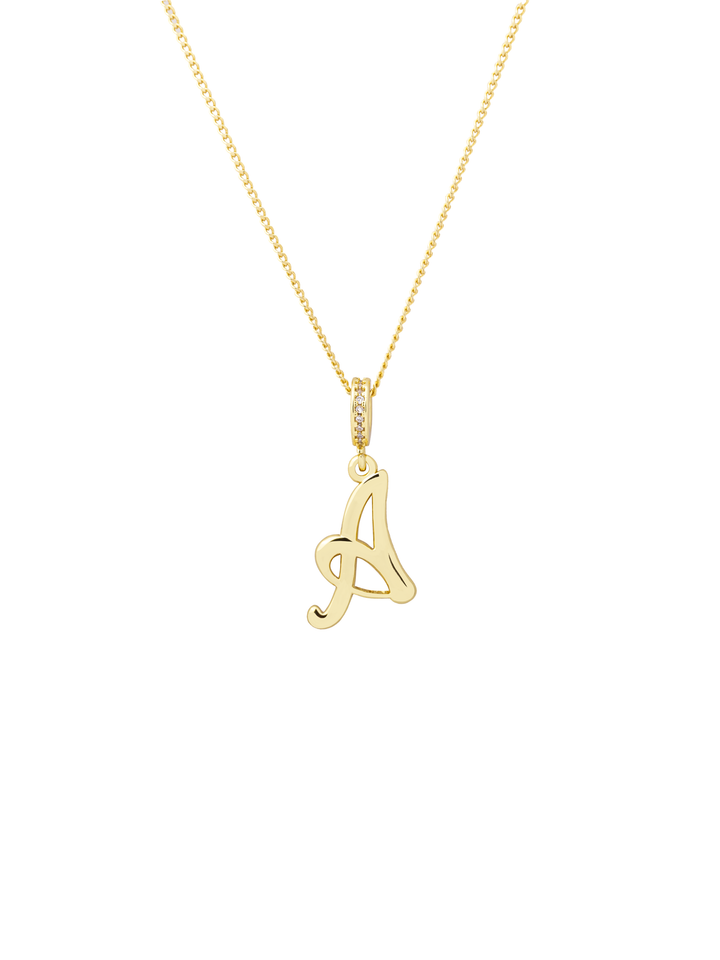 Collar Inicial Cursiva