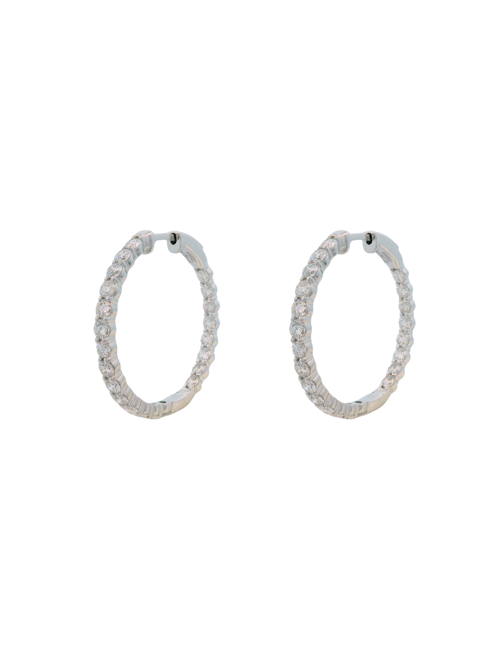 Par Arracadas 2 Ct Diamantes Lab Grown