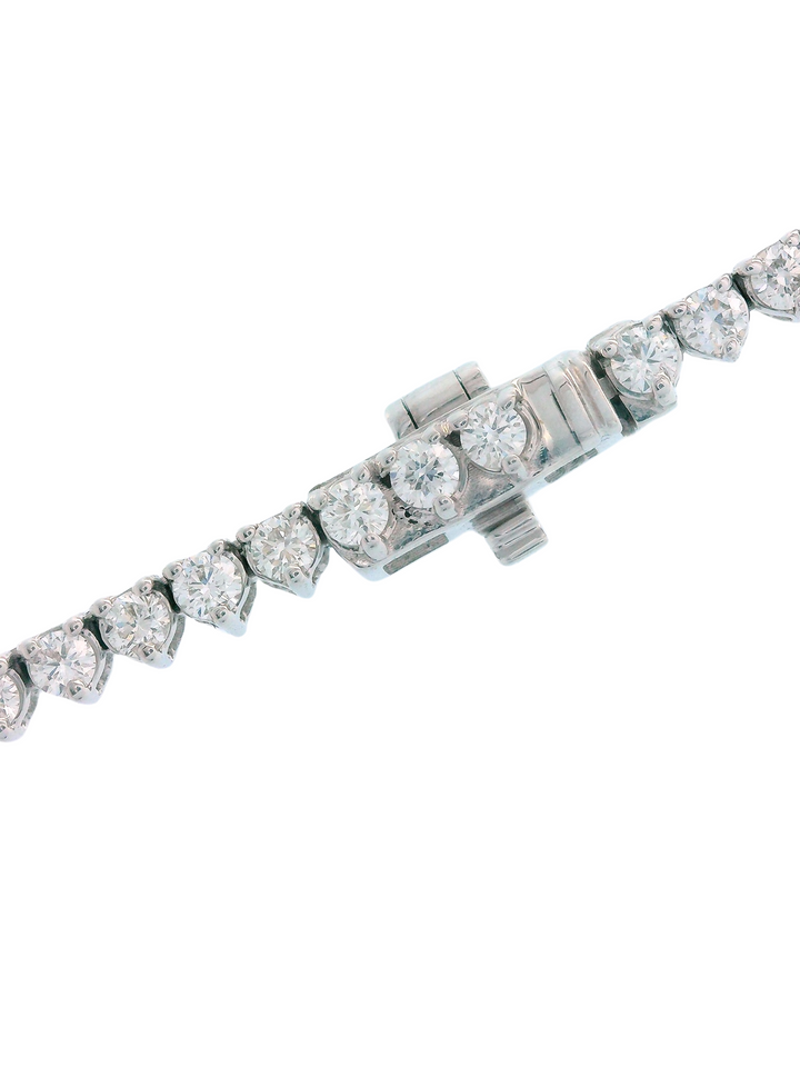 Riviera Tennis Necklace 7 Ct Diamantes Lab Grown