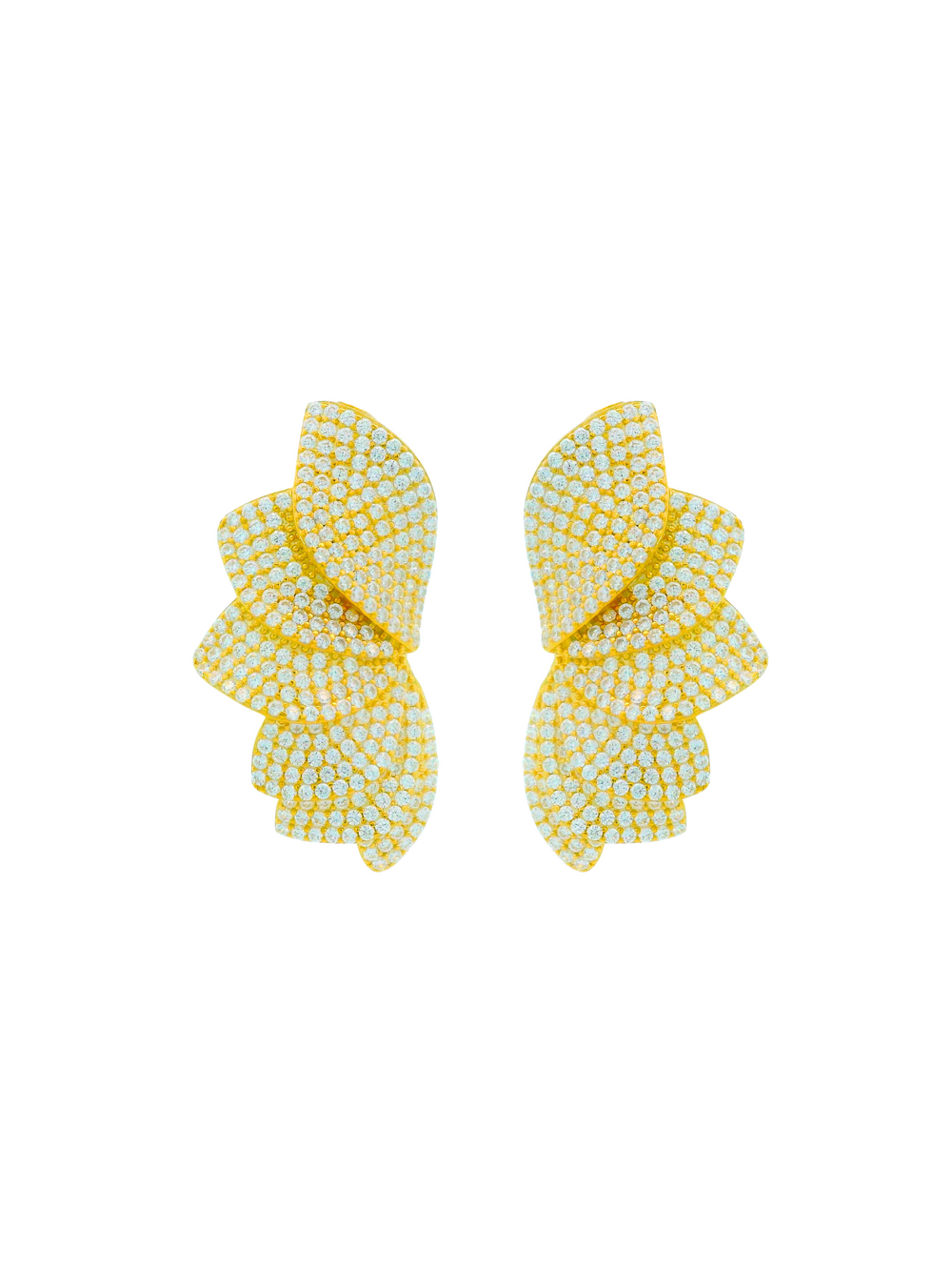 Par Arete Hojas Zirconias