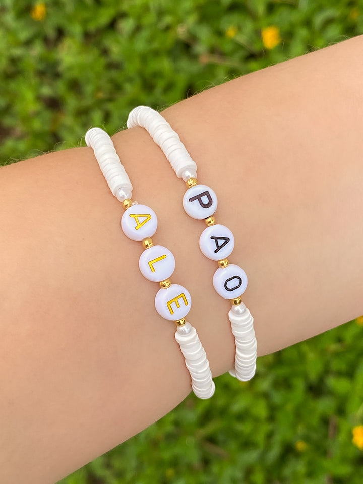 Personaliza Tu Pulsera Blanca
