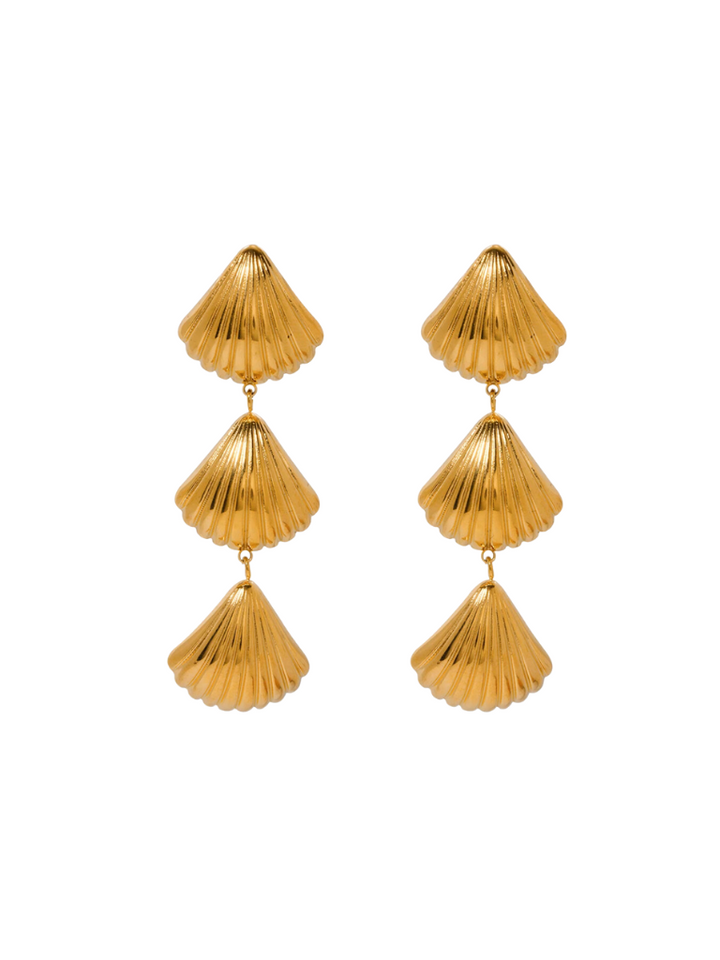 Par Arete Tira Concha