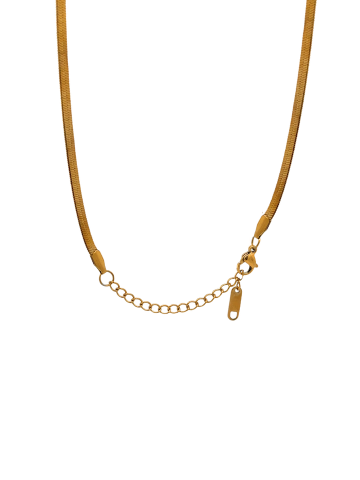 Collar Planchado Dorado 3 mm