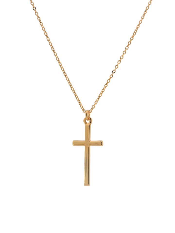 Collar Dije Cruz Lisa