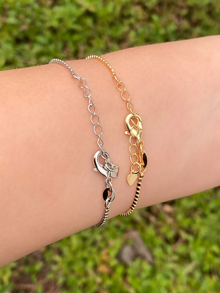 Pulsera Mini Bolitas Planchadas