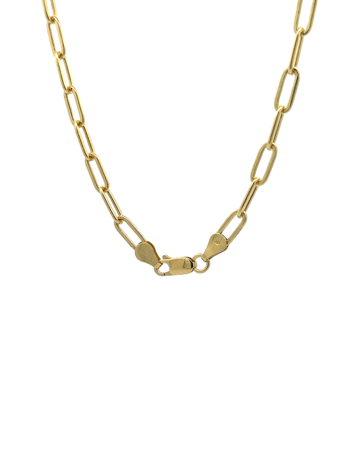 Collar Dorado Eslabones 5 mm