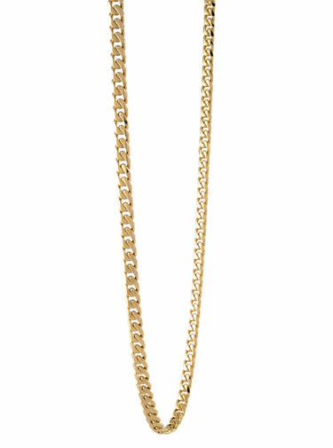 Cadena Dorada Eslabon 3 mm