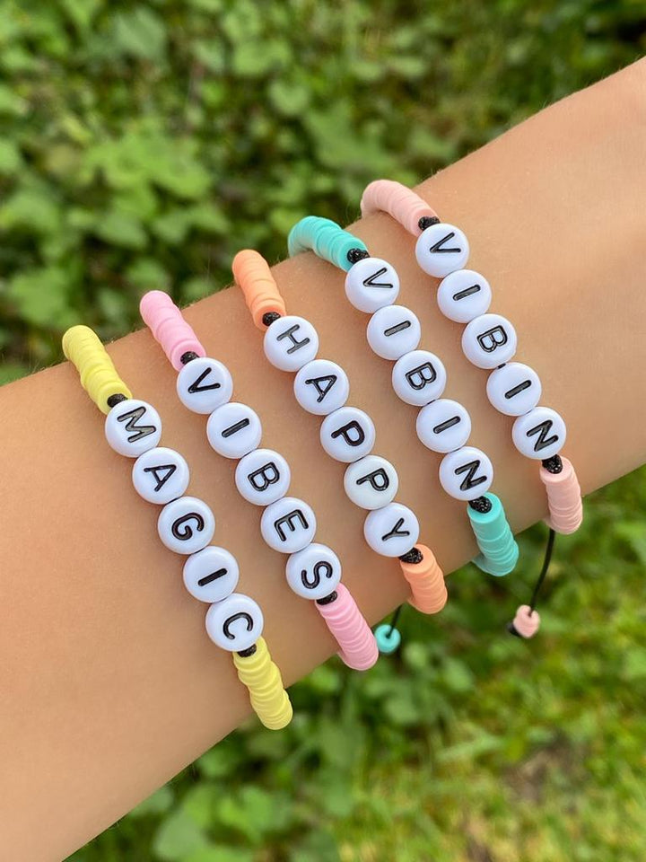 Personaliza Tu Pulsera Colores Pastel