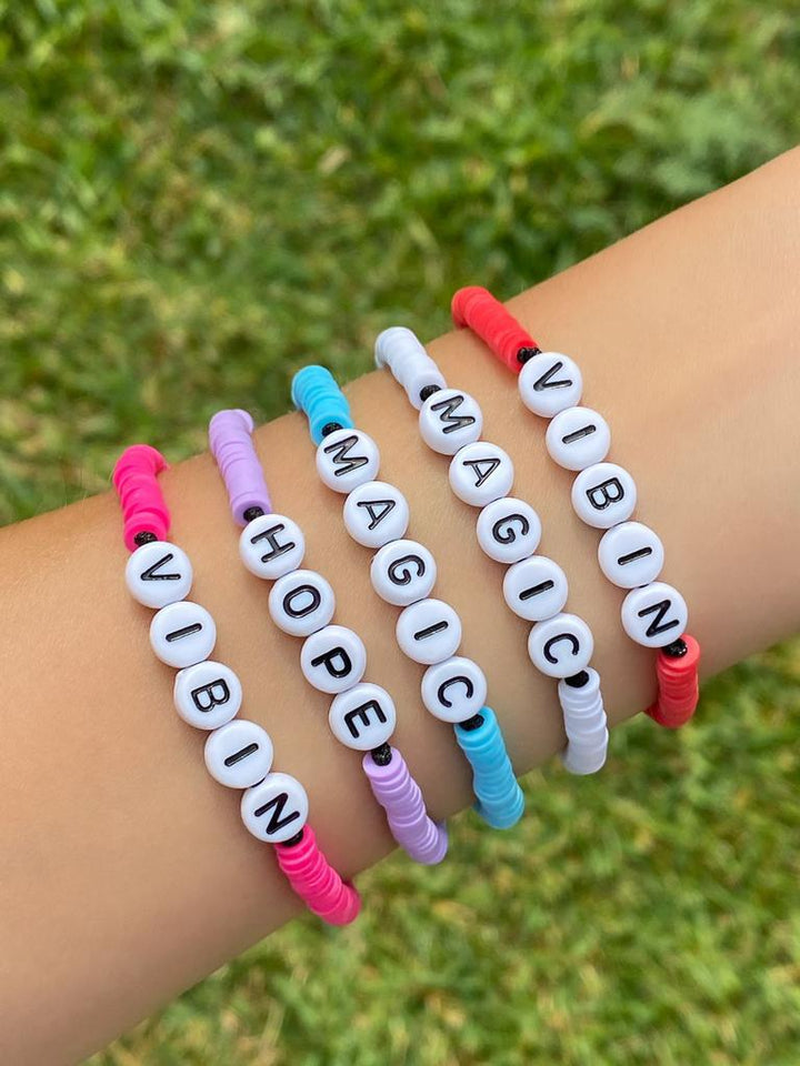 Personaliza Tu Pulsera Letra