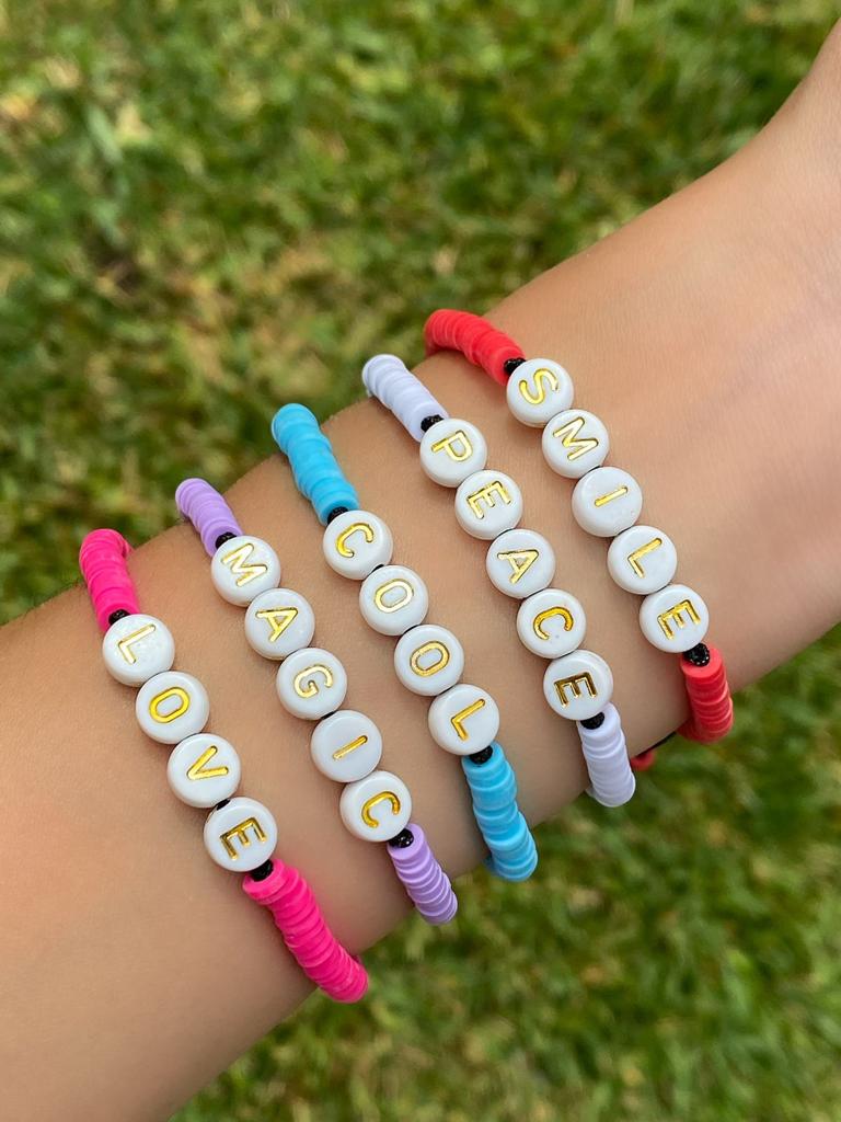 Personaliza Tu Pulsera Letra