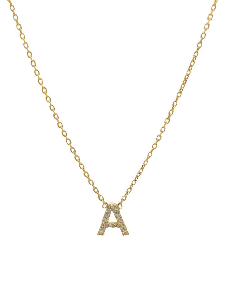 Collar Inicial Dorado