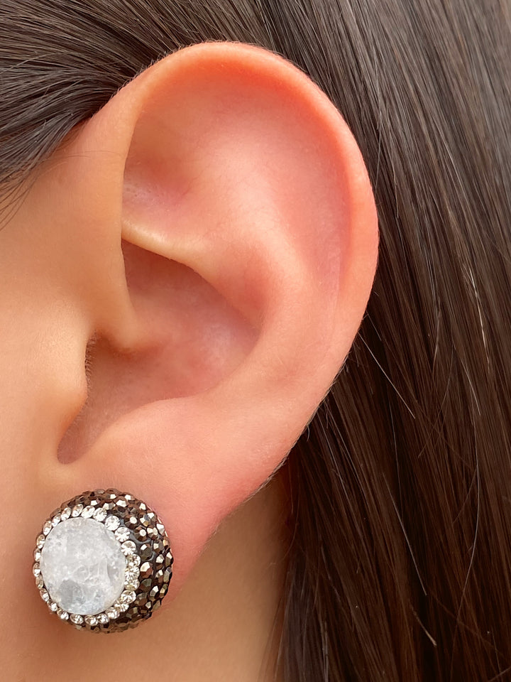 Par Minis Cuarzo Blanco