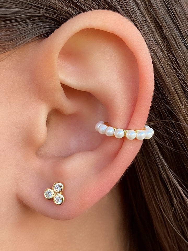 Ear Cuff Perlas