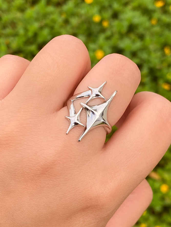 Anillo Triple Estrella
