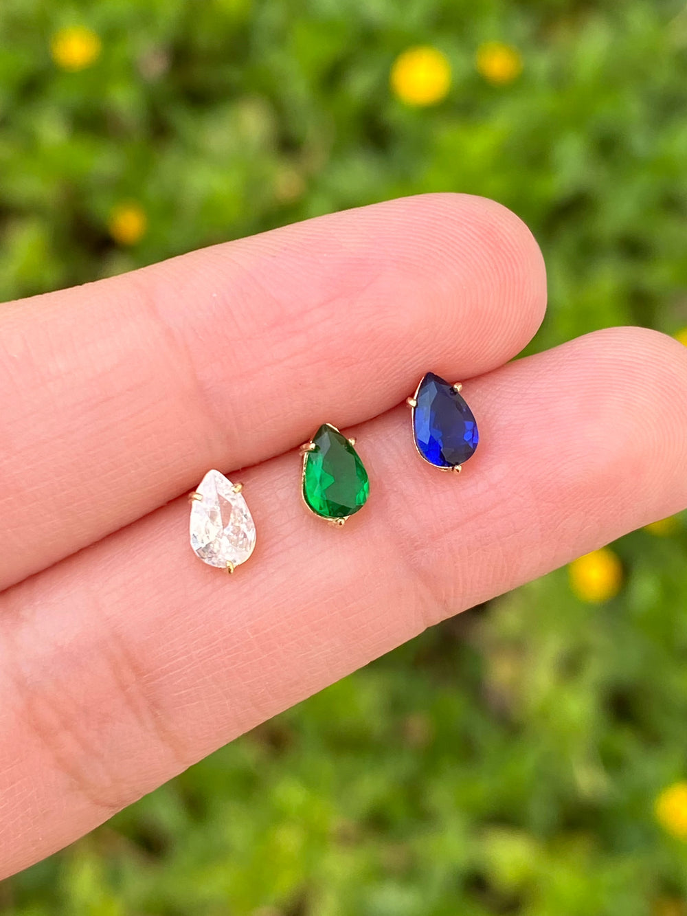 Broquel Gota Oro 14k