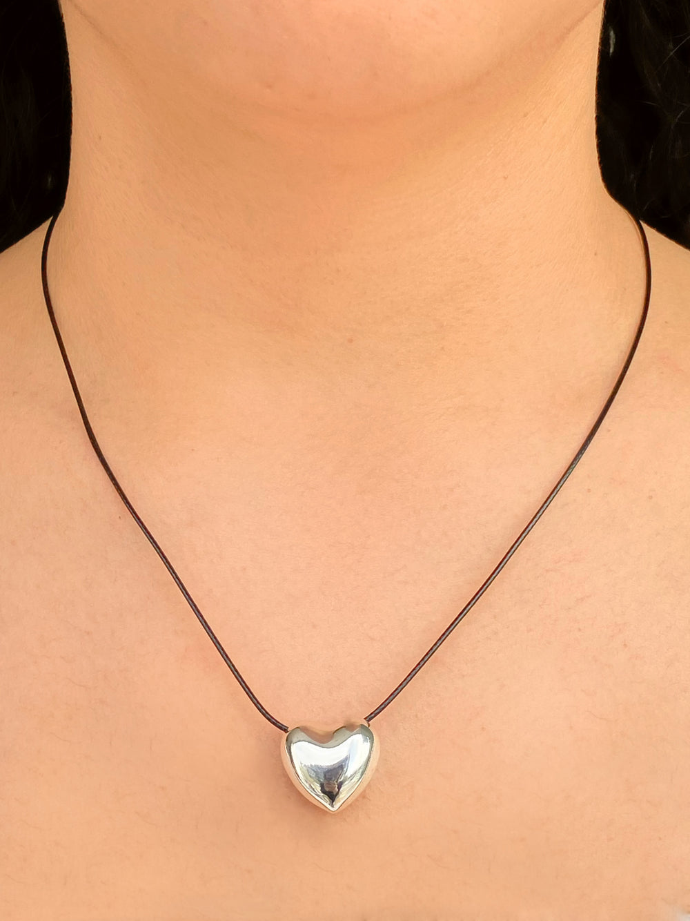 Collar Cordon Dije Corazon