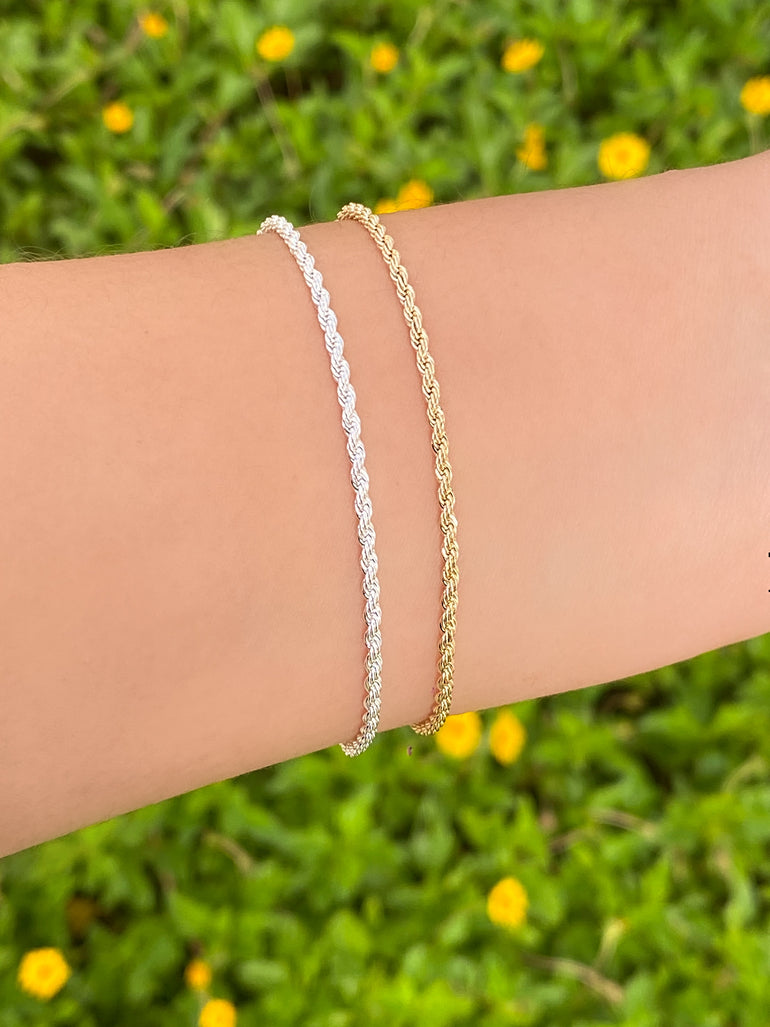 Pulsera Trenzada 2 mm