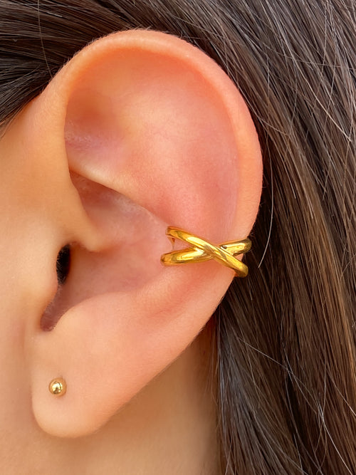 Ear Cuff Trenzado Abierto