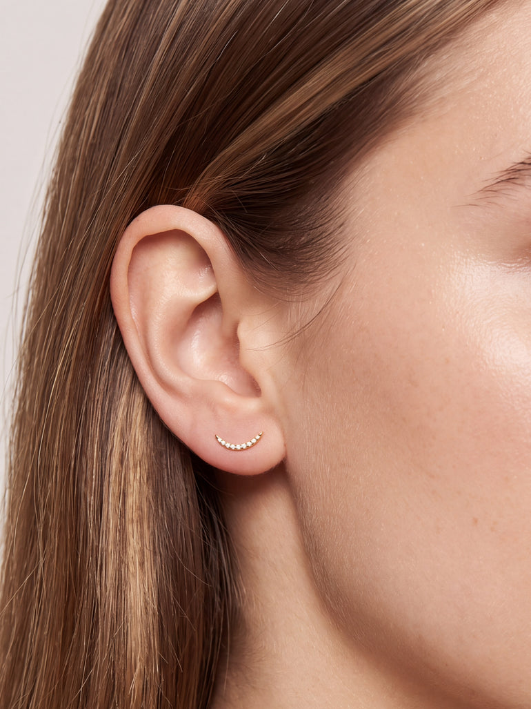 Arete Curva Delgada Zirconias Primera Perforacion Titanio