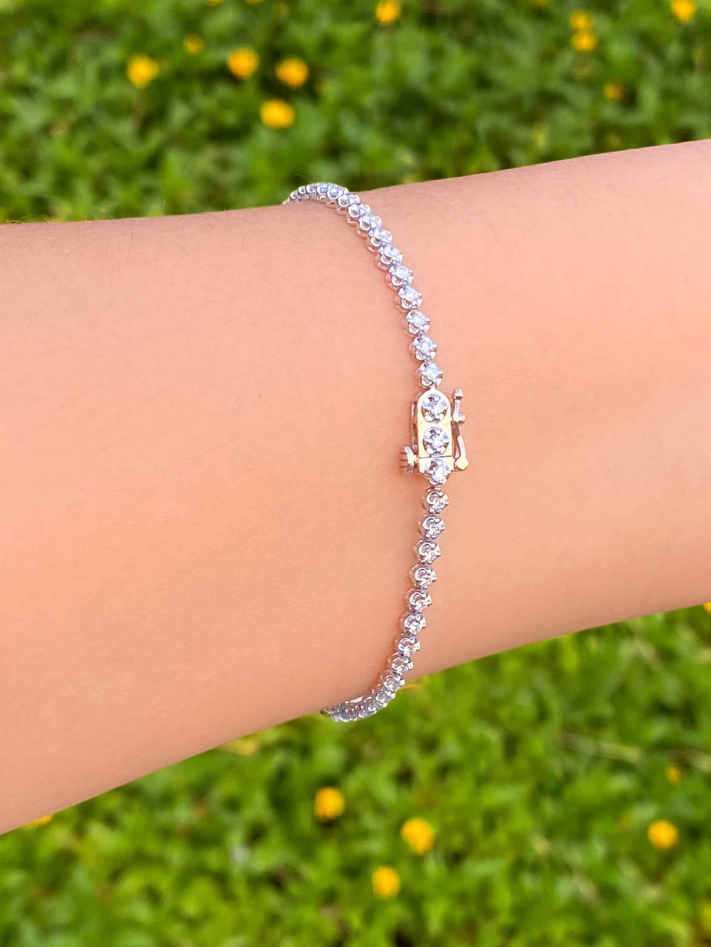 Tennis Bracelet 1 Ct Diamantes Lab Grown