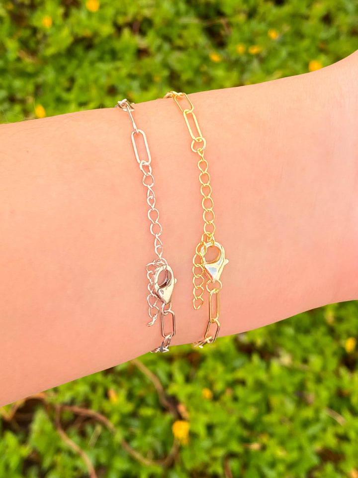 Pulsera Eslabon Tipo Clip 10 mm