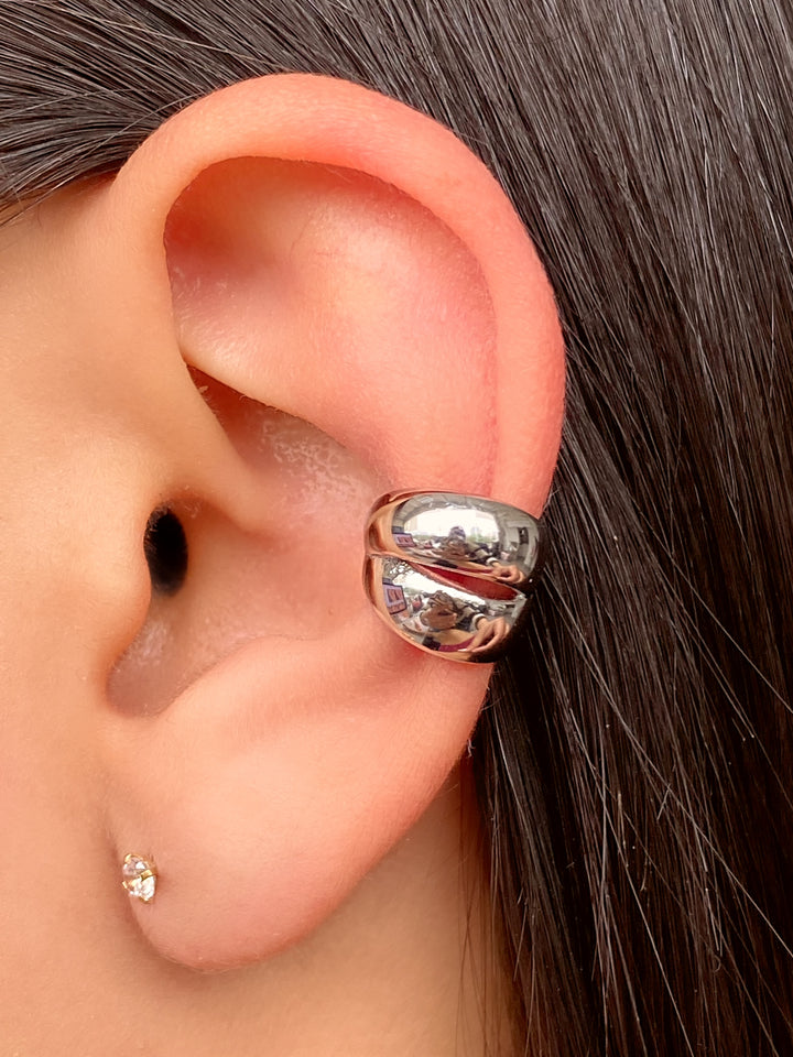 Ear Cuff Doble Chunky