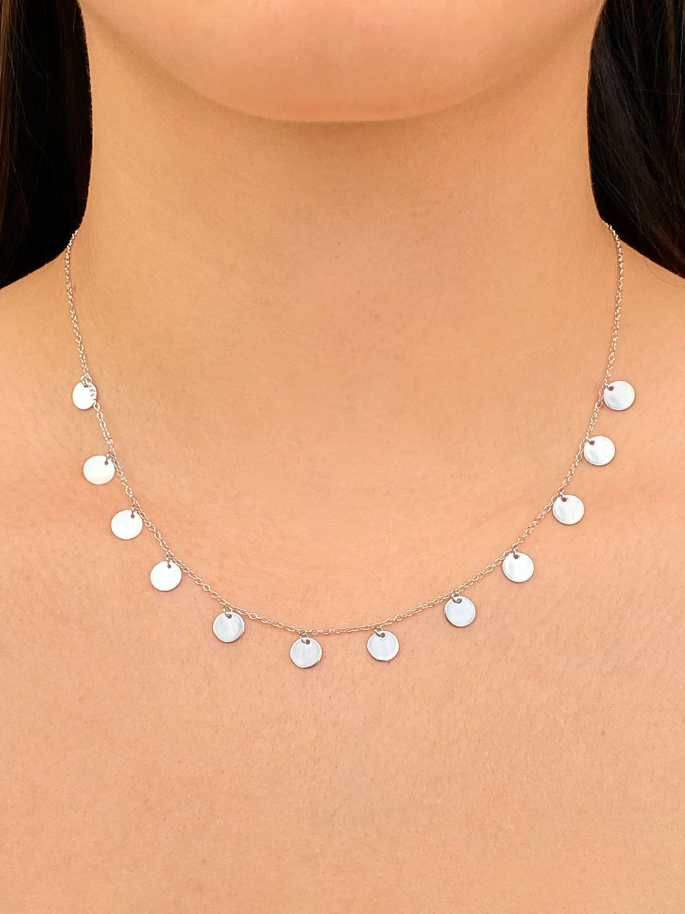 Collar Circulos Lisos
