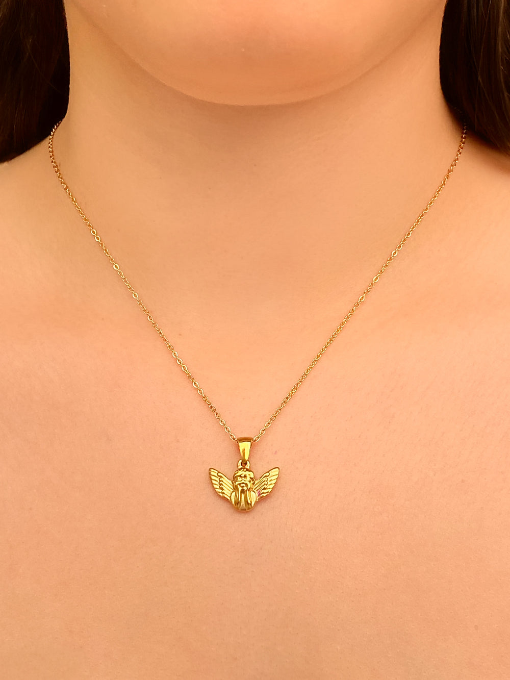 Collar Con Dije Angel